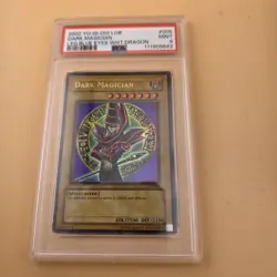 Dark Magician LOB-005 The Legend of Blue Eyes White Dragon Unlimited - Image 1