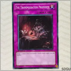 The Transmigration Prophecy - SDGU-EN037 - Common 1st Edition Yugioh - Image 1