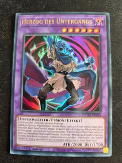 Yu-Gi-Oh! MZTM-DE033 Herzog des Untergangs Ultra Rare NM 1st - Image 1