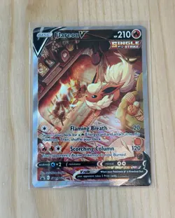 Flareon V SWSH179 SWSH: Sword & Shield Promo Cards Holo - Image 1