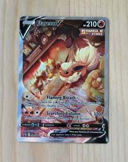 Flareon V SWSH179 SWSH: Sword & Shield Promo Cards Holo - Image 2