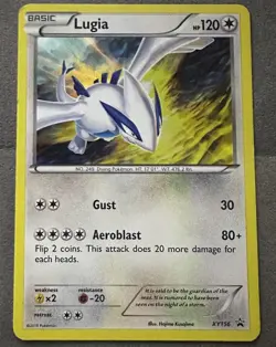 Pokemon Lugia XY156 Black Star Holo Rare Promo Card - Image 1