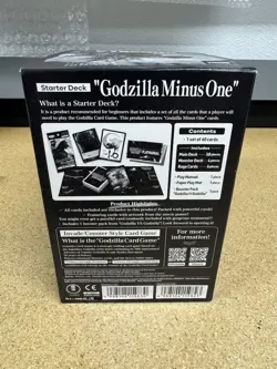 Godzilla Card Game Starter Deck "Godzilla Minus One" English [Sealed Case] - Image 2