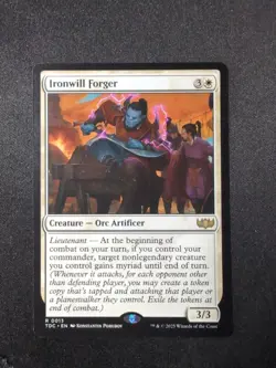 MTG - Ironwill forger - Free P+P - Image 1