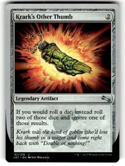 Krark's Other Thumb Unstable Regular MTG NM - Image 1