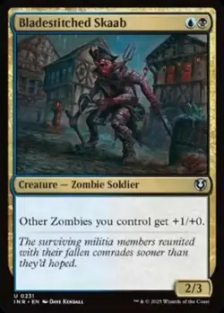 Bladestitched Skaab - Foil, Innistrad Remastered, Near Mint x 1 MTG - Image 1