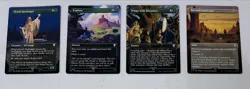 Lord of the Rings LTC Magic MTG Commander Lot Of 4 #527 #528 #532 #534 - Image 1