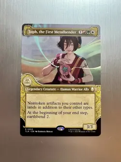 Toph, The First Metalbender 353 -MTG Avatar: The Last Airbender -Elemental Frame - Image 1