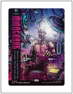 1x Mindcrank, Secret Lair Iron Maiden - 2186, Magic MTG NM - Image 1