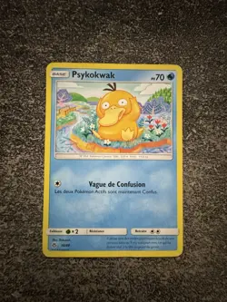 PSYKOKWAK COMMUNE - POKEMON 10/40 PROMO MAC DONALD MCDO 2018 FR - Image 1