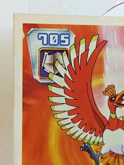 Ho-oh Pokemon Sticker NINTENDO Pocket Monsters Rare Japanese 633 - Image 2
