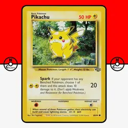 Pokemon Pikachu Jungle 60/64 #8 MP - Image 1