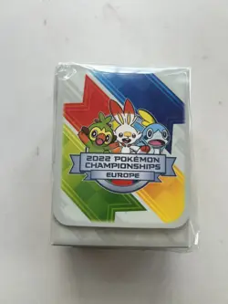 Pokemon 2022 EUIC Competitor Deck Box - Europe International - New - Image 1
