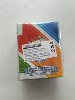 Pokemon 2022 EUIC Competitor Deck Box - Europe International - New - Image 3