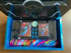 Pokemon Phantasmal Flames UPC Mat, Sleeves, Deck Box, Coin NO PACKS OR PROMO - Image 1