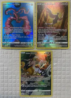 Pokemon Crown Zenith Promos Articuno 282 Zapdos 283 Moltres 284 Pikachu Mew - Image 1