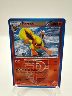 Pokemon TCG Flareon Plasma Freeze Reverse Holo 12/116 - Image 1