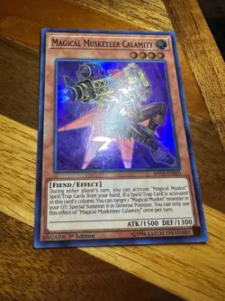 Magical Musketeer Calamity SPWA-EN020 1st Edition Super Rare PL + BONUS - Image 1