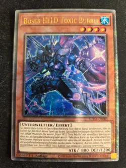Yu-Gi-Oh! SUDA-DE001 Boser HELD Toxic Bubble 25th QCSR NM 1st - Image 1