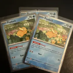 Pokemon TCG Psyduck Card 7 Promo Mega Evolution - Image 1