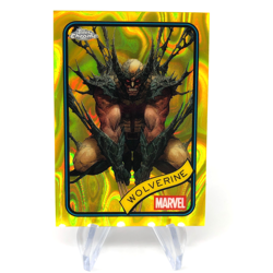 Marvel Card Wolverine 103 Yellow Lava Refractor Topps Chrome 2025 [NM] - Image 1