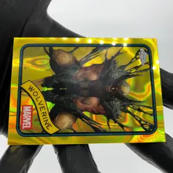 Marvel Card Wolverine 103 Yellow Lava Refractor Topps Chrome 2025 [NM] - Image 5