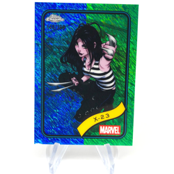 Marvel Card X-23 122 Green Blue /199 Topps Chrome 2025 [NM] - Image 1
