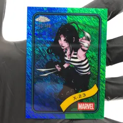 Marvel Card X-23 122 Green Blue /199 Topps Chrome 2025 [NM] - Image 2