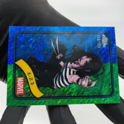 Marvel Card X-23 122 Green Blue /199 Topps Chrome 2025 [NM] - Image 5