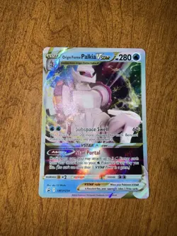 NM Origin Forme Palkia V Star SWSH254 Promo Sword Shield Pokemon card English - Image 1