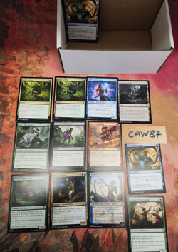 x1 MTG cards bulk lot (box shown) **100 Cards** [Box ID: CAW87] - Image 1