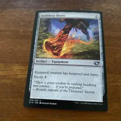 MTG Swiftfoot Boots Commander 2014 Regular Tcg Card - Image 3