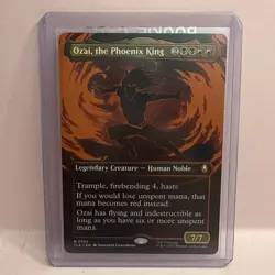 Ozai The Phoenix King - N/M Borderless Avatar Last Airbender Magic The Gathering - Image 1