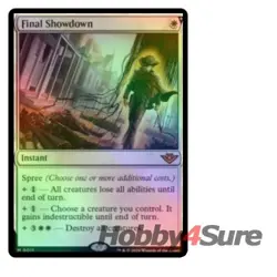 Foil Final Showdown M/NM Magic: The Gathering MTG Outlaws Of Thunder Junction - Image 1