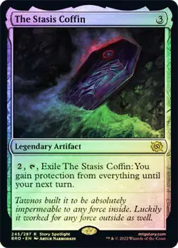 mtg magic The Stasis Coffin FOIL ENGLISH le cercueil de stase 2 available - Image 1