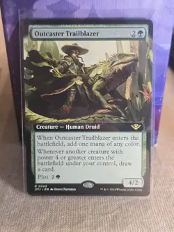 Outcaster Trailblazer (Extended Art) Outlaws of Thunder Junction Regular - Image 1