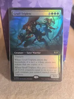 Gruff Triplets (Extended Art) Wilds of Eldraine Foil - Image 1