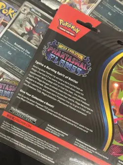 Pokemon 3 x Mega Evolution Phantasmal Flames 3 Pack Blister - Image 3
