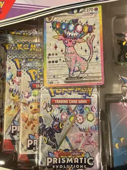 POKEMON TCG Prismatic Evolutions Premium Figure Collection English 9/26 - Image 5