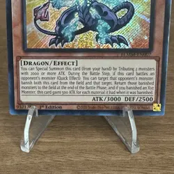 Yugioh TCG Galaxy-Eyes Photon Dragon BLMM-EN007 Secret Rare 1st Edition - Image 3