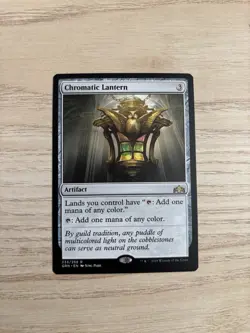 CHROMATIC LANTERN GRN 233 Guilds of Ravnica NM MTG Magic Card English - Image 1