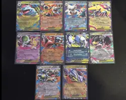 Pokemon Mega Evolution 10 Card EXs Bundle (no duplicate) - Image 1