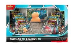 Pokemon Trading Card Game Snorlax ex and Blissey ex Special Collection Box - Image 1