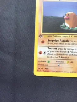 Pokemon Cards: Gym Challenge 1st Edition Common: Brock's Diglett 67/132 - Image 5