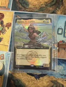 Magic The Gathering X Avatar Katara The Fearless Promo Card SDCC 2025 - Image 1