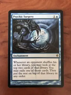 Psychic Surgery MTG Magic the Gathering Card NM Near Mint New Phyrexia - Image 1