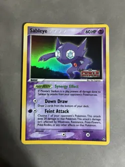 Pokemon Card - Sableye 22/108 - EX Power Keepers - Stamped - Holo - Image 1