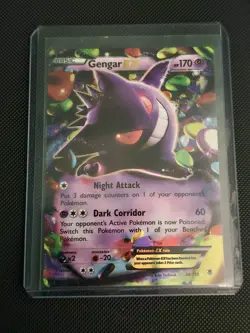 Pokemon Gengar EX TCG Card Phantom Forces Ultra Rare Holo, 34/119 - Image 1
