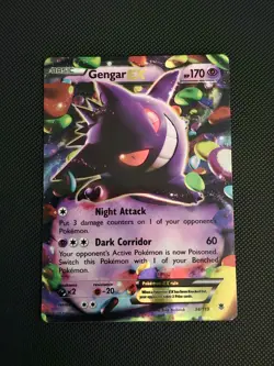 Pokemon Gengar EX TCG Card Phantom Forces Ultra Rare Holo, 34/119 - Image 4