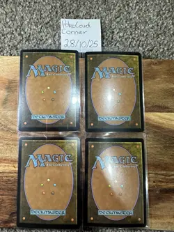 Mint MTG LTR Lord Of The Rings Mount Doom Card Scene The One Ring FOIL 448 - 451 - Image 2